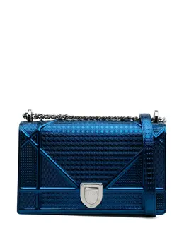 Christian Dior Pre-Owned: Голубая сумка через плечо 