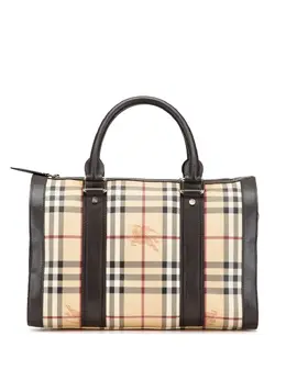 Burberry Pre-Owned: Коричневая сумка 