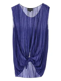 Emporio Armani: Фиолетовый топ 