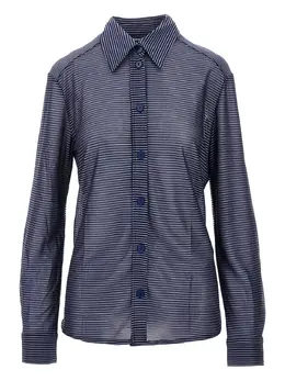 Emporio Armani: Рубашка в полоску 