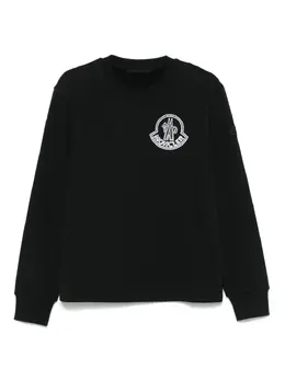 Moncler: Свитшот с принтом 
