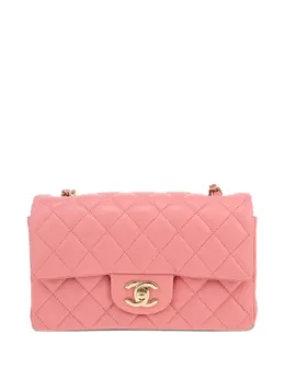 CHANEL Pre-Owned: Розовая сумка 