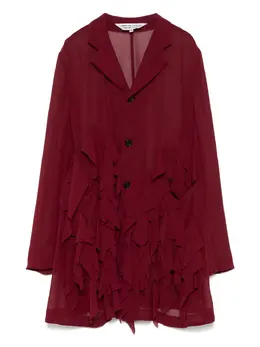 Comme Des Garçons Comme Des Garçons: Бордовая куртка 