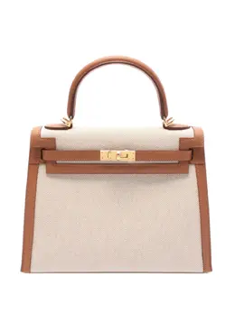 Hermès Pre-Owned: Светлая сумка-шоппер 