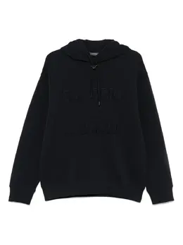 Emporio Armani: Голубая толстовка 