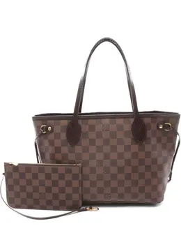 Louis Vuitton Pre-Owned: Коричневая сумка-шоппер 