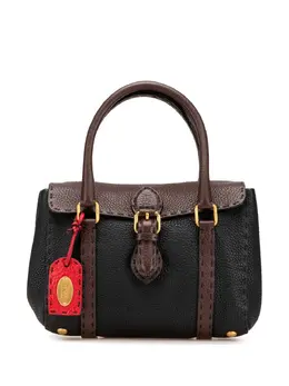 Fendi Pre-Owned: Двухцветная сумка 