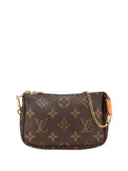 Louis Vuitton Pre-Owned: Коричневая сумка 