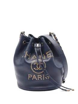 CHANEL Pre-Owned: Синяя сумка 