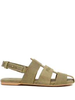 JW Anderson: Зелёные сандалии 