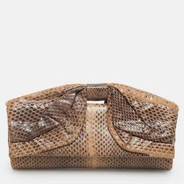Valentino: Коричневый клатч 
