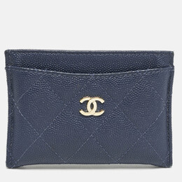 Chanel: Голубой картхолдер 