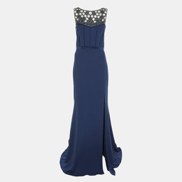 Badgley Mischka: Голубое платье 