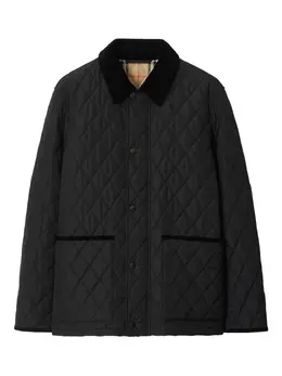 Burberry: Стёганые куртка 