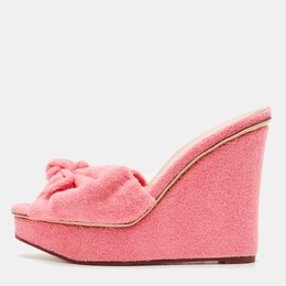 Charlotte Olympia: Розовые сандалии 