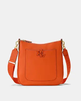 Lauren Ralph Lauren: Оранжевая сумка 