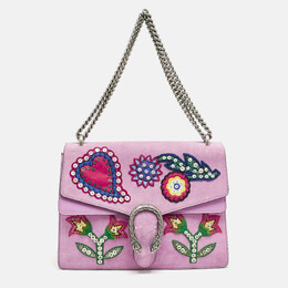Gucci: Розовая сумка  Dionysus