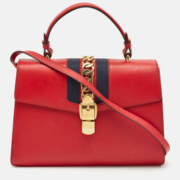 Gucci: Красная сумка  Sylvie