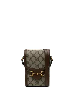 Gucci Pre-Owned: Коричневая сумка через плечо 