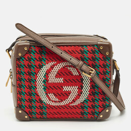 Gucci: Многоцветная сумка 