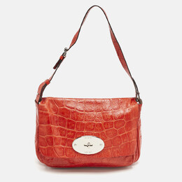 Mulberry: Красная сумка  Bayswater