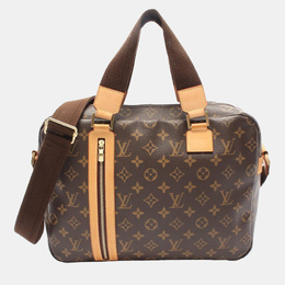 Louis Vuitton: Коричневая сумка 