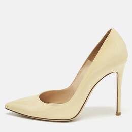 Gianvito Rossi: Бежевые туфли 