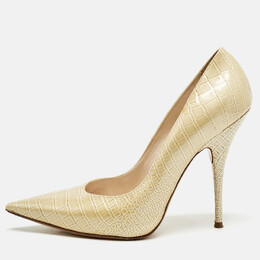 Casadei: Бежевые туфли 