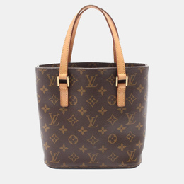 Louis Vuitton: Коричневая сумка-шоппер 