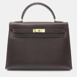 Hermes: Блестящая сумка  Kelly 32