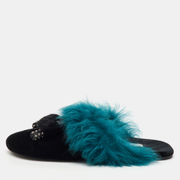 Prada: Чёрные сабо 