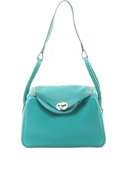 Hermès Pre-Owned: Зелёная сумка 