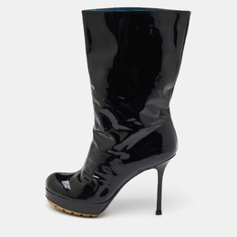 Yves Saint Laurent: Чёрные ботинки 