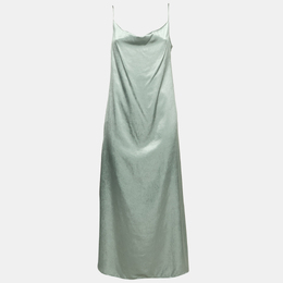 Max Mara: Атласное платье 