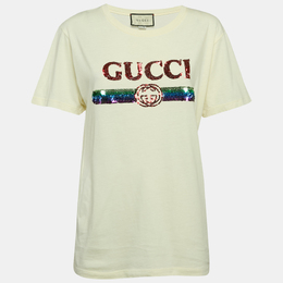 Gucci: Светлая футболка 