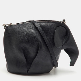 Loewe: Чёрная сумка через плечо  Elephant