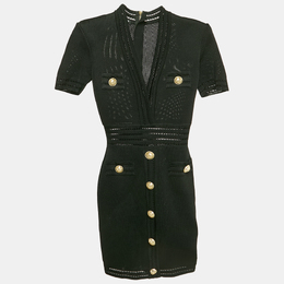 Balmain: Чёрное платье 