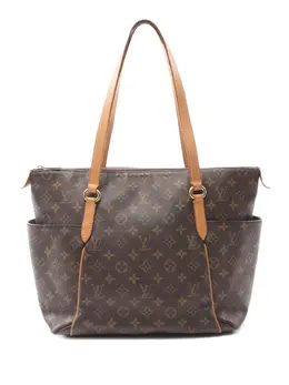 Louis Vuitton Pre-Owned: Коричневая сумка-шоппер 