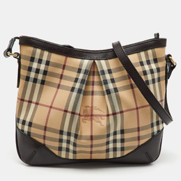 Burberry: Бежевая сумка через плечо 