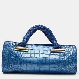 Versace: Голубая сумка 