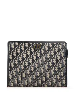 Christian Dior Pre-Owned: Голубой клатч 