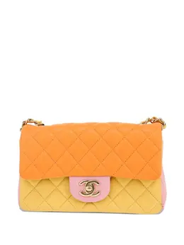 CHANEL Pre-Owned: Жёлтая сумка 