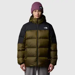 The North Face: Зелёная куртка 
