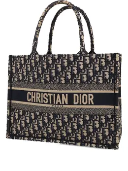 Christian Dior Pre-Owned: Синяя сумка-шоппер 