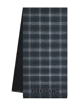 Ferragamo: Тёмный шарф 