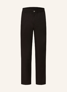 Maison Kitsuné: Чёрные брюки 