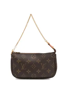 Louis Vuitton Pre-Owned: Коричневая сумка 