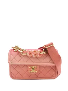 CHANEL Pre-Owned: Розовая сумка 