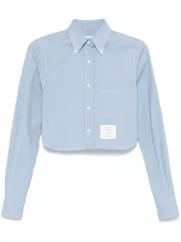 Thom Browne: Джинсовая рубашка 