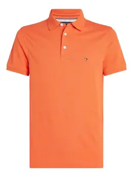 Tommy Hilfiger: Оранжевое поло 